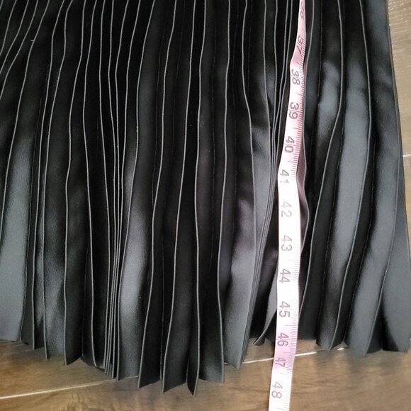 Cinq À Sept Aerin Midi Dress Woman S Wool Cardigan Holiday Black Luxury Designer - Picture 9 of 10